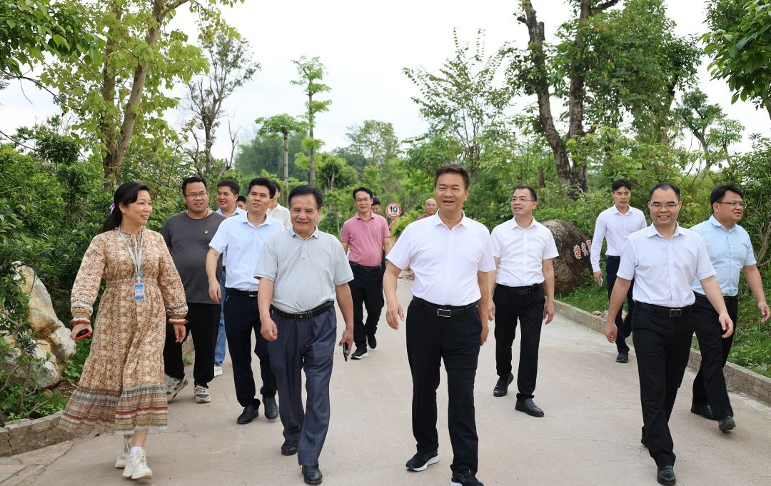 桂平市市长黄德佳等领导到我校指导工作 丨 米兰(中国)